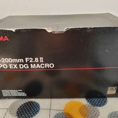 Sigma 70-200mm F2. 8  APO EX DG Marco - SONY Amount