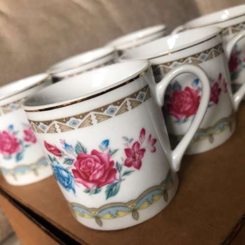 🍵 Ceramic 6pc Set mini tea cups NEW 全新 陶瓷杯 6件套 迷你 🍵