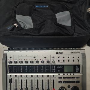 Zoom R24  Digital Interface Controller Multi Track Recorder 24 Tracks 8in 2out