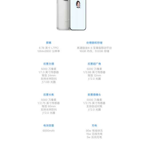 (少量現貨）全新🆕努比亞 Nubia nubia M153 豆包手機助手 技術預覽版 ai大模型 驍龍...