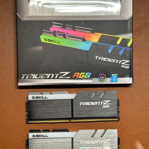 g.skill Trident Z F4-3000C16D-16GTZR RGB DDR4 記憶體 (8x4) 32Gb