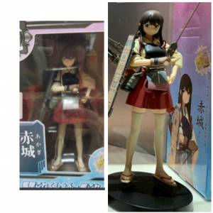 全新7 吋sega 世嘉戰艦少女R 赤城Akagi 艦娘模型人偶公仔New Kantai collection fi...