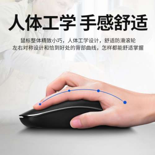 正版飛利浦mouse M315電腦無綫鼠標 (全新黑色）