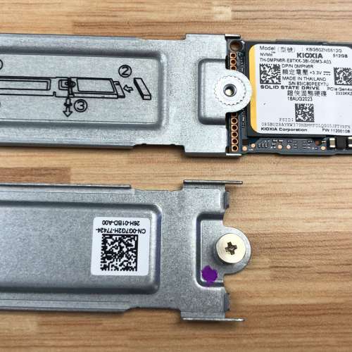 (大量) 512GB NVMe SSD (GEN4) (全新DELL機拆出) (有需要可加送 2230轉2280支架)