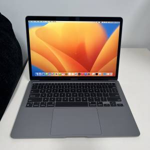 Apple MacBook Air 13" M1  電池🔋健康值100% 2020年8GB RAM 256GB SSD% 帶埋火牛
