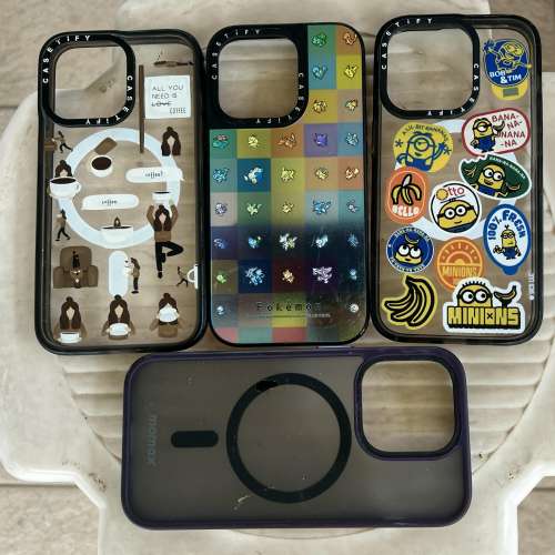 Apple iPhone 13 Pro Case 有MagSafe 保護殼 多款 換機出售 HK$100.00 (4 個)