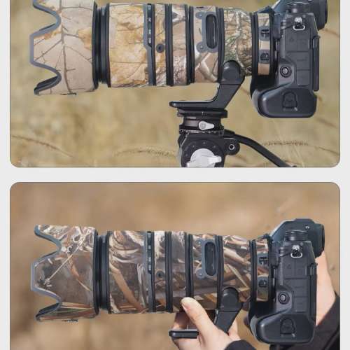 For Nikon NIKKOR Z 100-400mm f/4.5-5.6 VR S 鏡頭防水炮衣 - Jungle Camouflage ...