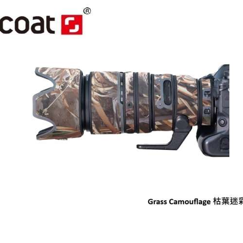 For Nikon NIKKOR Z 100-400mm f/4.5-5.6 VR S 鏡頭防水炮衣 - Grass Camouflage 枯...