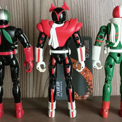 幪面超人 超合金 x 3 (Masked / Kamen Rider)
