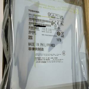 TOSHIBA 16TB 企業級硬碟