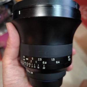 新淨 Zeiss ZF.2 Milvus 15 15mm F2.8 Nikon F Mount