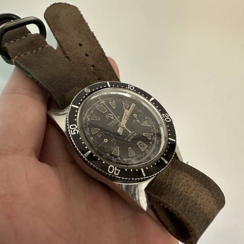 Tressa潛水計時碼錶 $3000 注意需要維修🧰