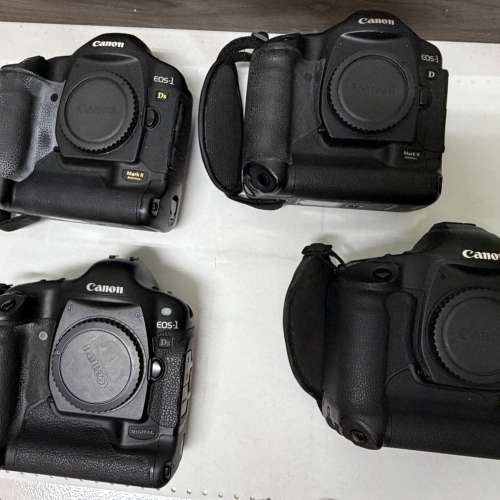 《4部賣》Canon EOS 1DS 1至3代, 1D Mark ii