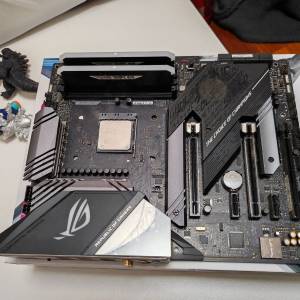 ASUS ROG X-570 E gaming + AMD RYZEN 3900X + 64gb ram