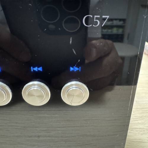 法國CARAT C57  CD機和 A57 音響合并功放機