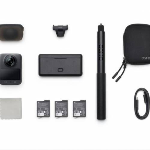 套裝 DJI OSMO 360 3電套裝 2年care
