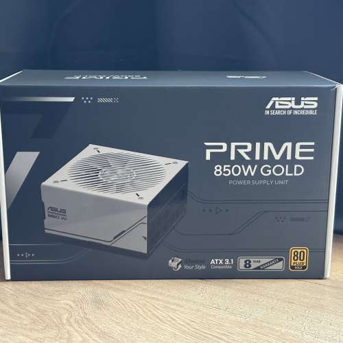ASUS PRIME 850W GOLD ATX3.1 金牌 PSU