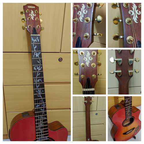 Yamaha APX-3缺角民謠電木結他 (Made in Taiwan) + 結他袋