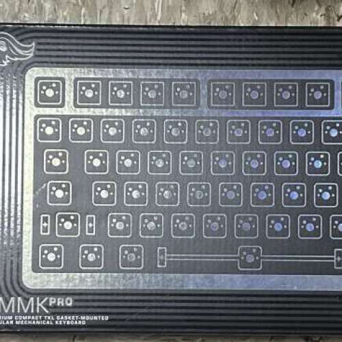 Glorious GMMK PRO 75% Pre-built ANSI - Black Slate 模組化套裝 BIY_Keyboard 全新