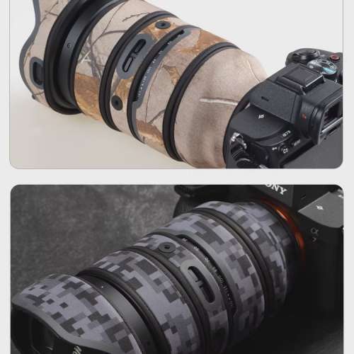 For Tamron 35-150mm F/2-2.8 Di III VXD鏡頭防水炮衣 - Digital Camouflage 數碼迷彩