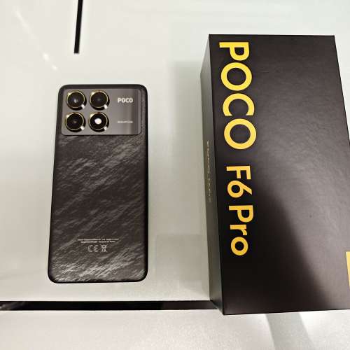 港行 POCO F6 Pro 12GB RAM 512GB ROM 黑色齊件