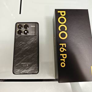 港行 POCO F6 Pro 12GB RAM 512GB ROM 黑色齊件