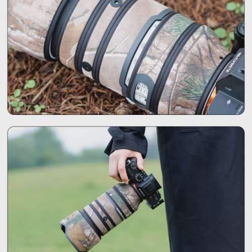 For Sony FE 70-200mm f/4 Macro G OSS II (SEL70200G2) 鏡頭防水炮衣 - Multi Cam...