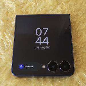 11月買三星samsung z flip7 藍色 99.9新