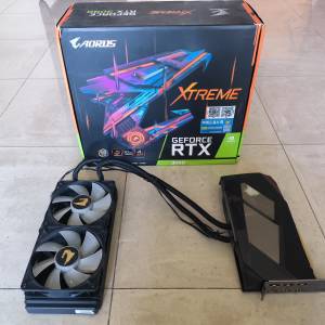 技嘉 AORUS GeForce RTX 3080 XTREME 水冷顯示卡