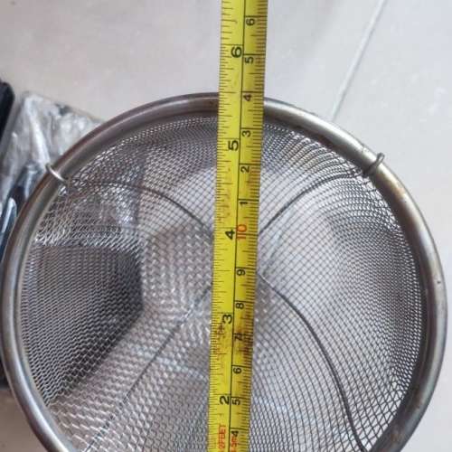 不銹鋼漏勺麻辣燙粉籬茶餐廳過濾網中式撈面勺煮面撈面簍漏勺漏網大漏勺結業清貨