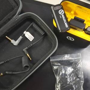Hollyland lark m1 猛犸(MoMa) 無線領夹式咪 （一拖二帶充電器）wireless microphon...