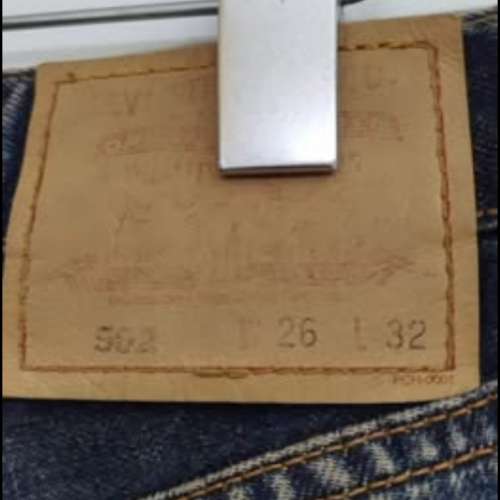 全新Levi&lsquo;s女裝古著502牛仔褲New ladies slim jeans denim trousers (W26 L32)原...