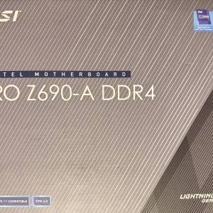 MSI Z690 A DDR4