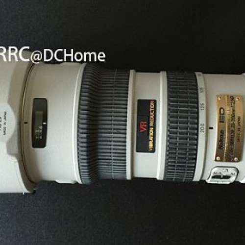 Nikon 70-200mm f/2.8 VR 罕有灰色 (LB5 LG5 小灰5 小灰五)