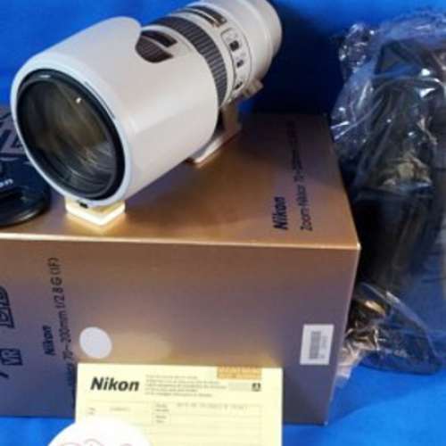 Nikon 70-200mm f/2.8 VR 罕有灰色 (LB5 LG5 小灰5 小灰五)