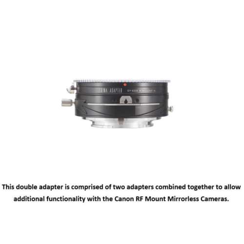 LAINA  Double Adapter, Contax (CY) And Canon EF To CANON RF Tilt & Shift II