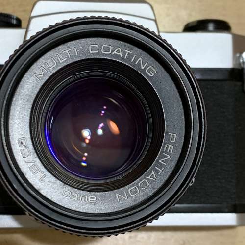 超新機鏡 Pentax spotmatic+德國製50mm 1.8光圈鏡頭 有測光