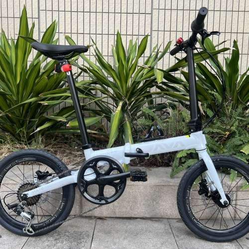 2025 JAVA X2 7速 油剎 16吋349鋁合金折叠車 送水架前後蛙燈叮叮