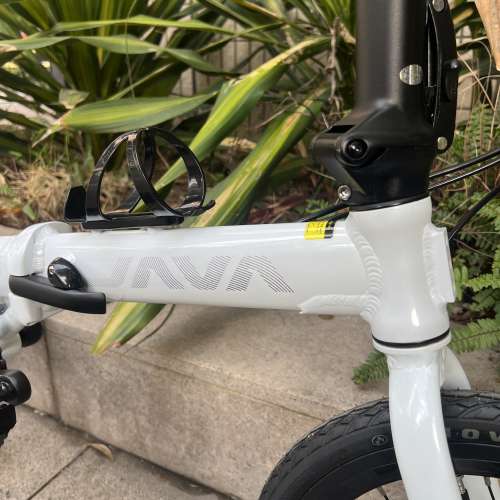 2025 JAVA X2 7速 油剎 16吋349鋁合金折叠車 送水架前後蛙燈叮叮