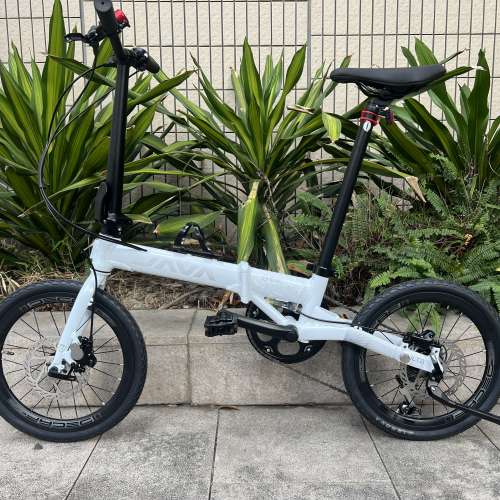 2025 JAVA X2 7速 油剎 16吋349鋁合金折叠車 送水架前後蛙燈叮叮
