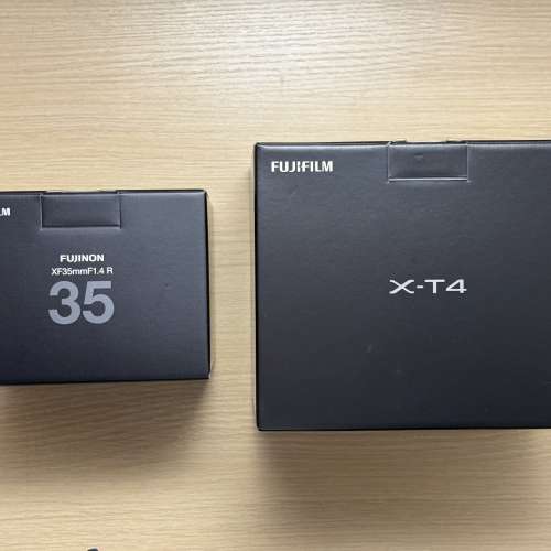 富士相機 FUJIFILM X-T4 & XF 鏡頭FUJINON LENS XF35mmF1.4 R 鏡頭套裝 齊全套配件 ...