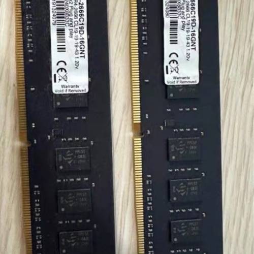 DDR4-8G&times;2頻率2666