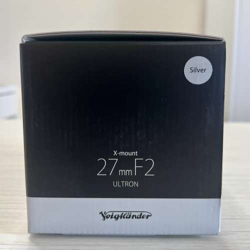 Voigtlander Ultron 27mm F2 X-mount 水貨 銀色