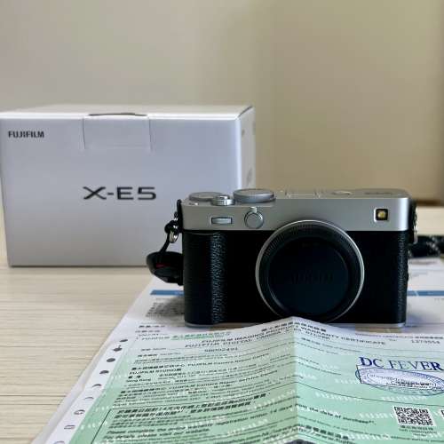 FUJIFILM X-E5 body silver 行貨有保