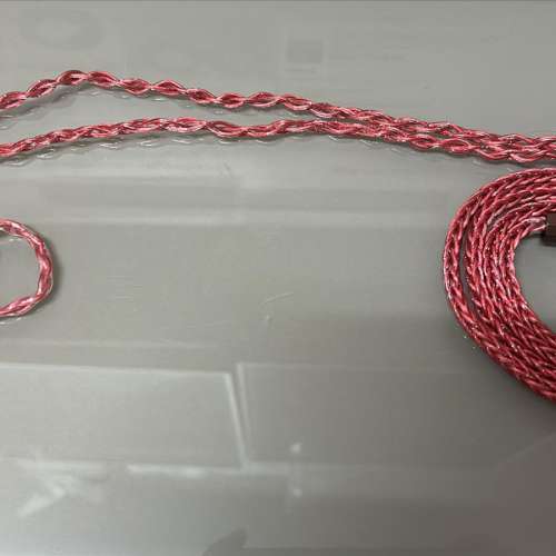 [限量1條]日本耳機線(赤火レッドファイア)TOKUGAWA-JP導體用特殊銅合金(碲銅+黃銅+...