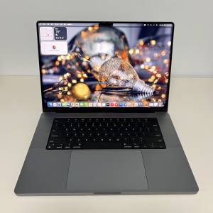 Macbook Pro 16" M1 Pro 2021年512GB SSD  16GB RAM 電池健康值99%