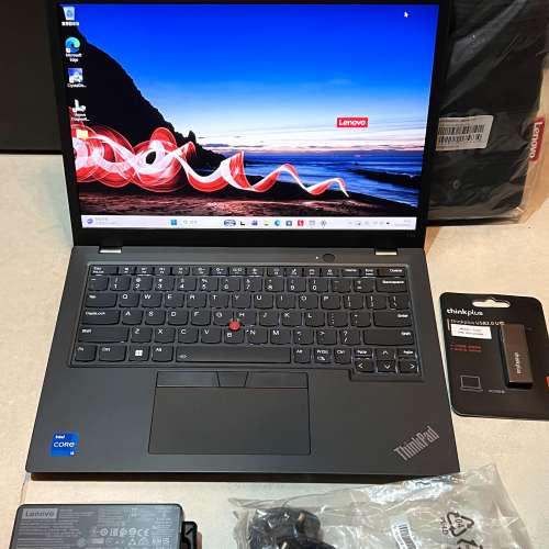 真95%新 Lenovo Thinkpad L13 Gen3, 12代 i5-1235U, 16GB RAM, 新512GB SSD, Win11P...