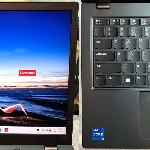 真95%新 Lenovo Thinkpad L13 Gen3, 12代 i5-1235U, 16GB RAM, 新512GB SSD, Win11P...