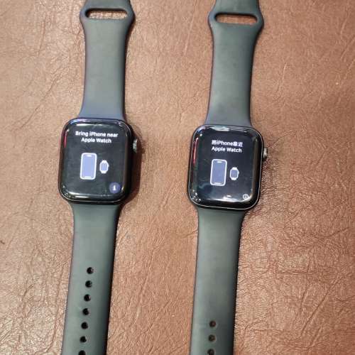 Apple Watch SE GPS 44mm 32GB & Series 7 (cell) Aluminum 45mm