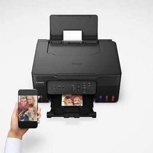性能良好2個墨盒新款少用機入滿墨水CANON G3730加墨式三合一無線Scan printer可app印...